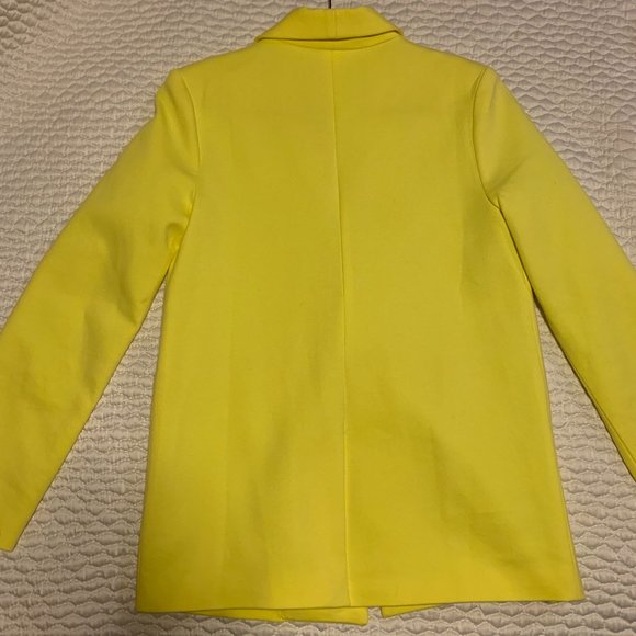 NWT GREY LAB BRIGHT YELLOW BLAZER - Picture 8 of 8